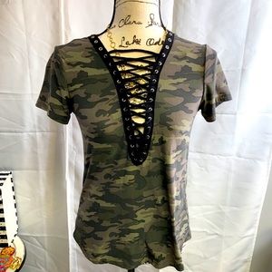 Rue 21 camo top